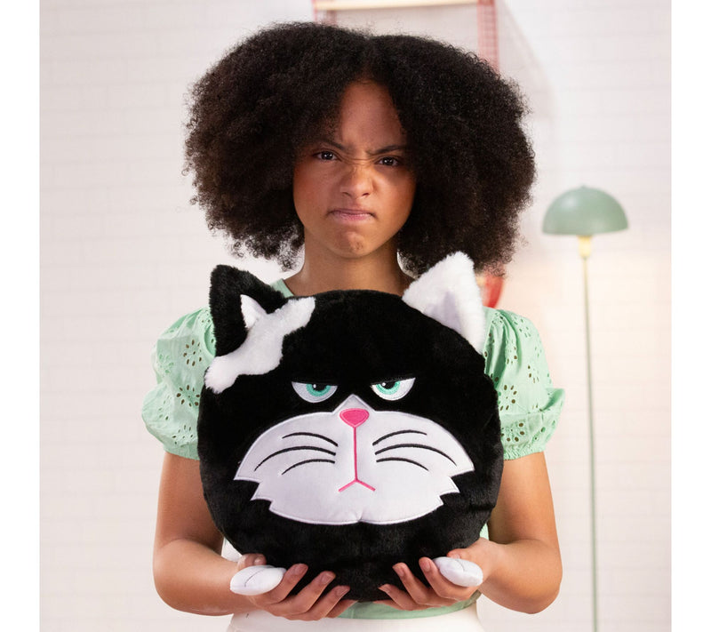 Hangry Petz Bella Black Cat 12in Animal Plush — View 7