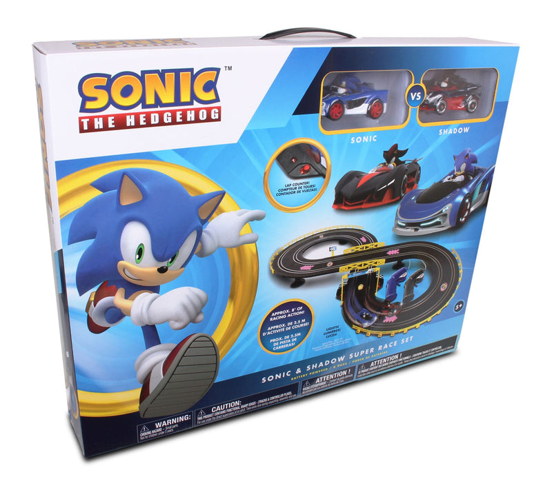 NKOK Sonic CrossWorlds 2 Slot Car Character Super Race Set — View 7