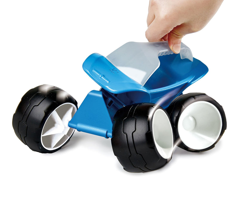 Hape Dune Buggy Blue 4 Wheeled Vehicle, Sand and Beach Toy — View 2