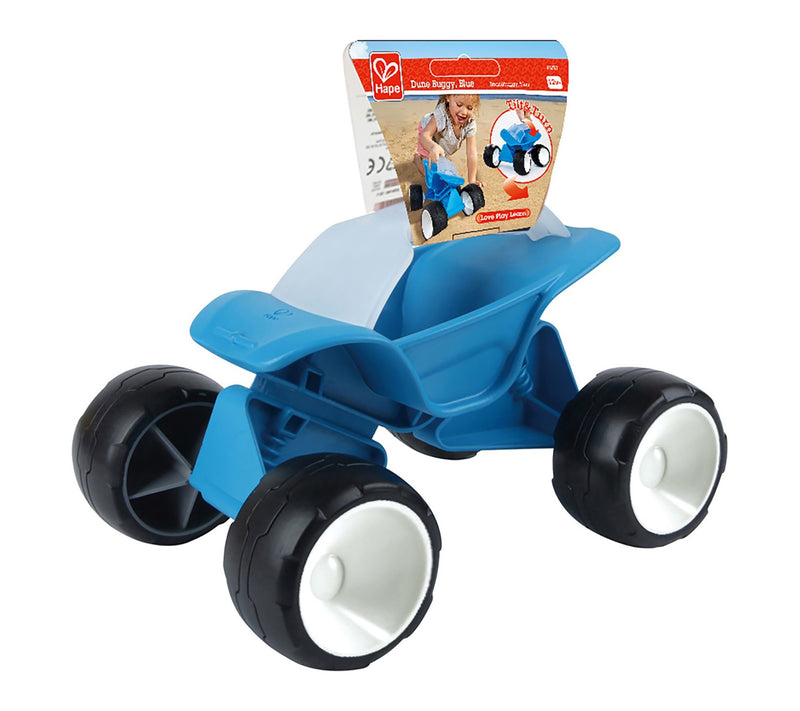 Hape Dune Buggy Blue 4 Wheeled Vehicle, Sand and Beach Toy — View 4