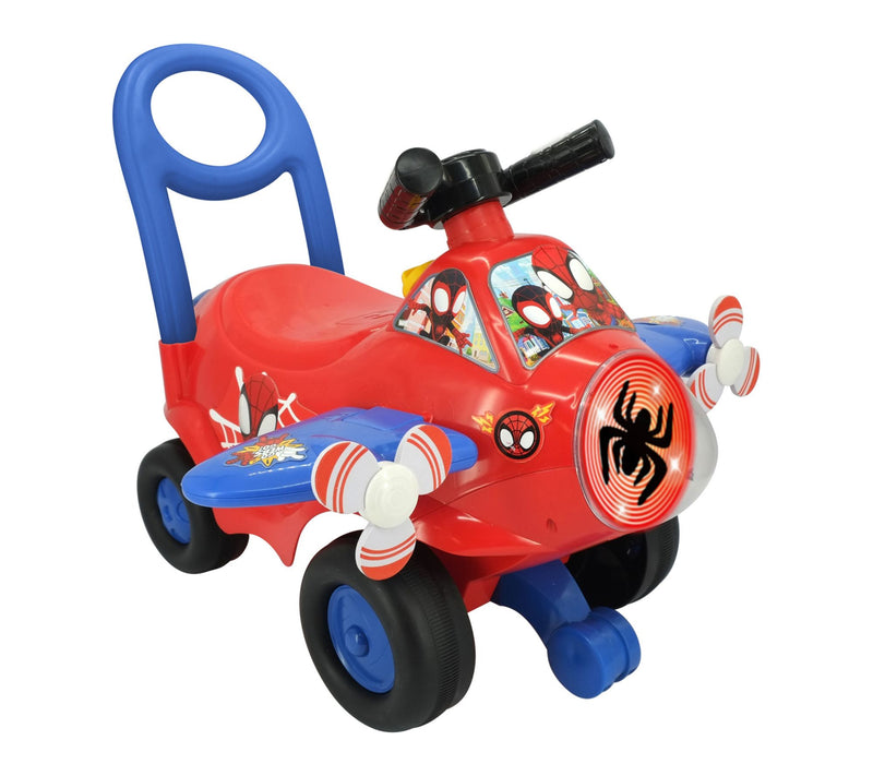 Kiddieland Marvel Spidey Activity Plane Ride On — View 10