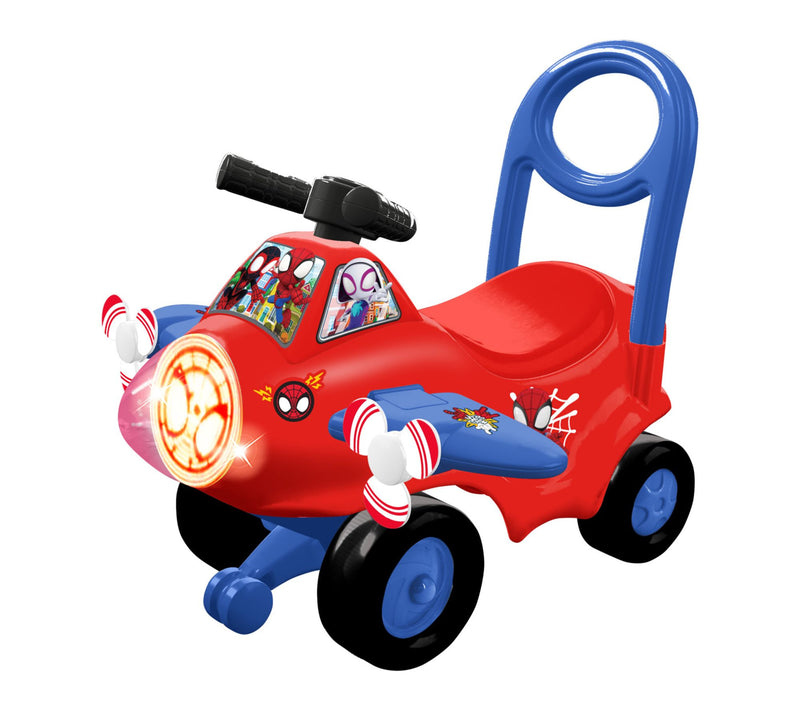 Kiddieland Marvel Spidey Activity Plane Ride On — View 2