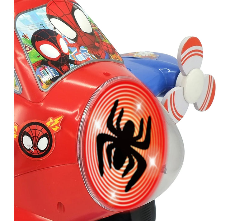 Kiddieland Marvel Spidey Activity Plane Ride On — View 7