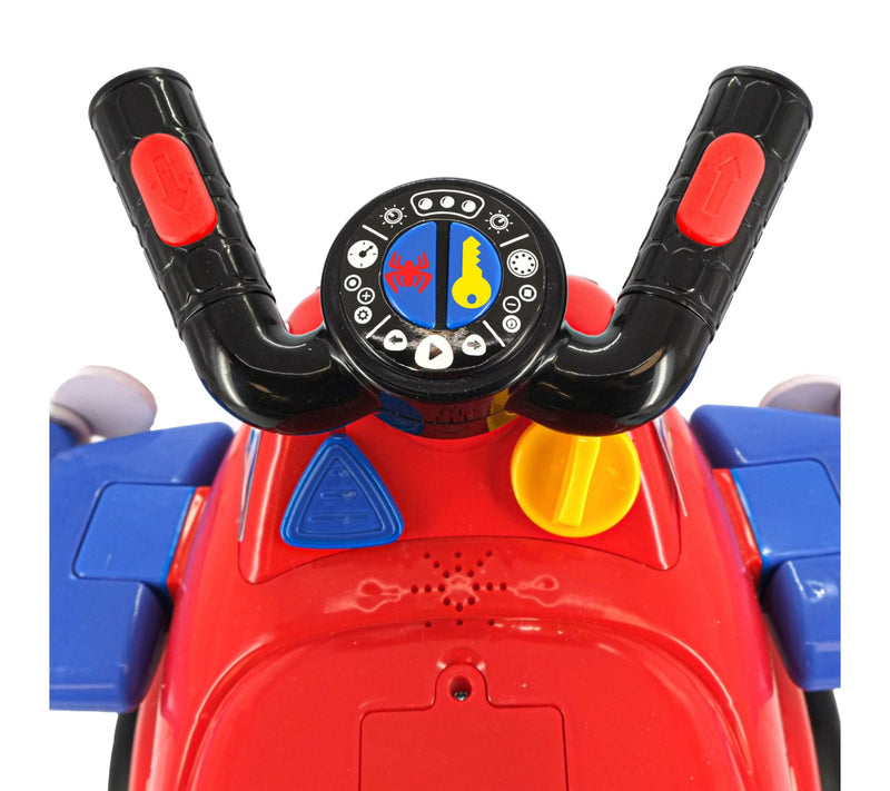 Kiddieland Marvel Spidey Activity Plane Ride On — View 3
