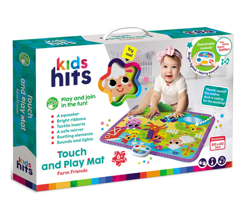 Kids Hits Touch & Play Farm Friends Sensory Floor Pad — View 2