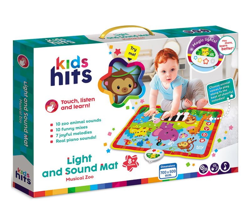 Kids Hits Light & Sound Musical Zoo Activity Floor Pad — View 2