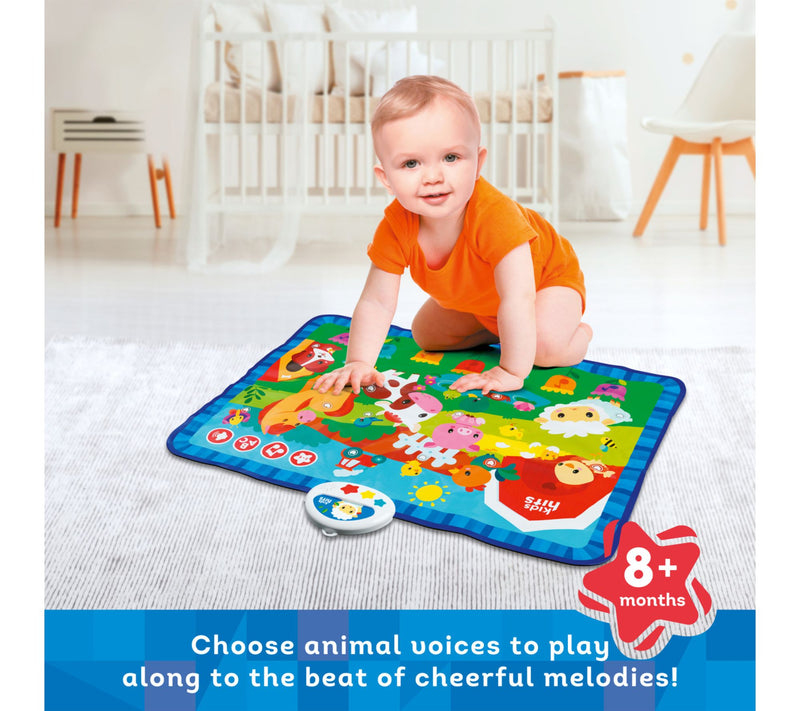 Kids Hits Light & Sound Noisy Farm Musical Activity Floor Pad — View 3
