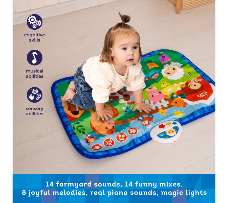 Kids Hits Light & Sound Noisy Farm Musical Activity Floor Pad — View 5