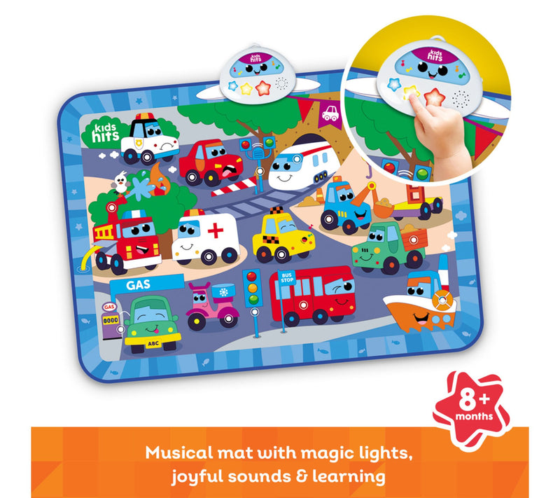 Kids Hits Light & Sound Big City Rush Music Activity Floor Pad — View 3