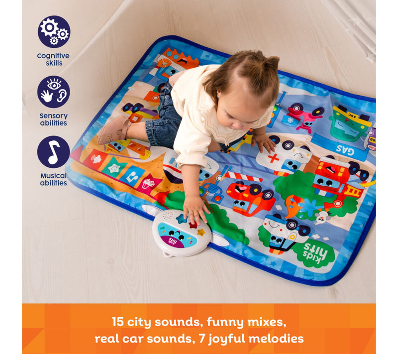 Kids Hits Light & Sound Big City Rush Music Activity Floor Pad — View 5