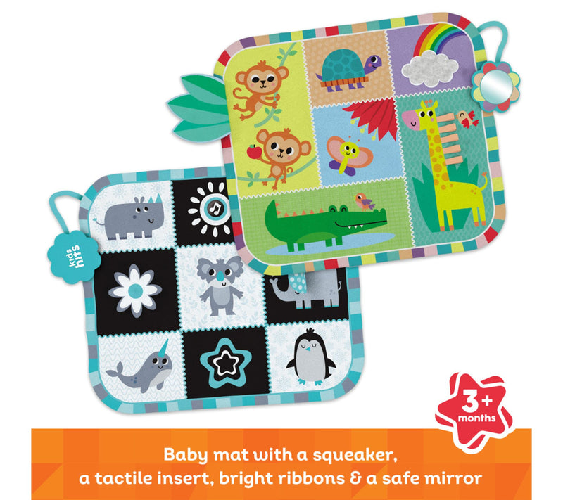Kids Hits My First Animals 2In1 Reversible Sensory Floor Pad — View 3