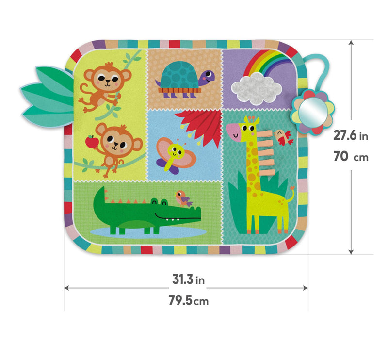 Kids Hits My First Animals 2In1 Reversible Sensory Floor Pad — View 6