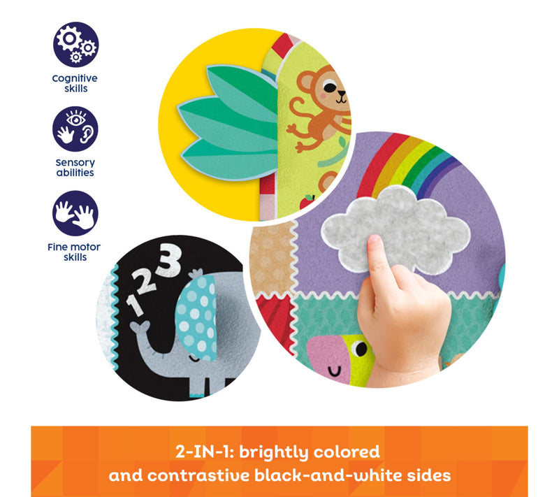 Kids Hits My First Animals 2In1 Reversible Sensory Floor Pad — View 5