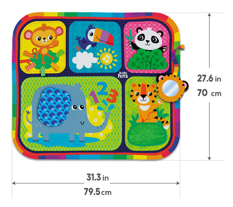 Kids Hits My Fi rst Zoo Sensory Activity Anima l Baby Touch Ma — View 6