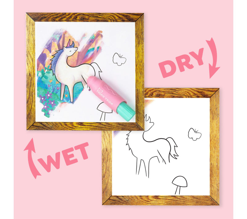 Tiger Tribe Mag ic Unicorn Them ed Water Painti ng World — View 2
