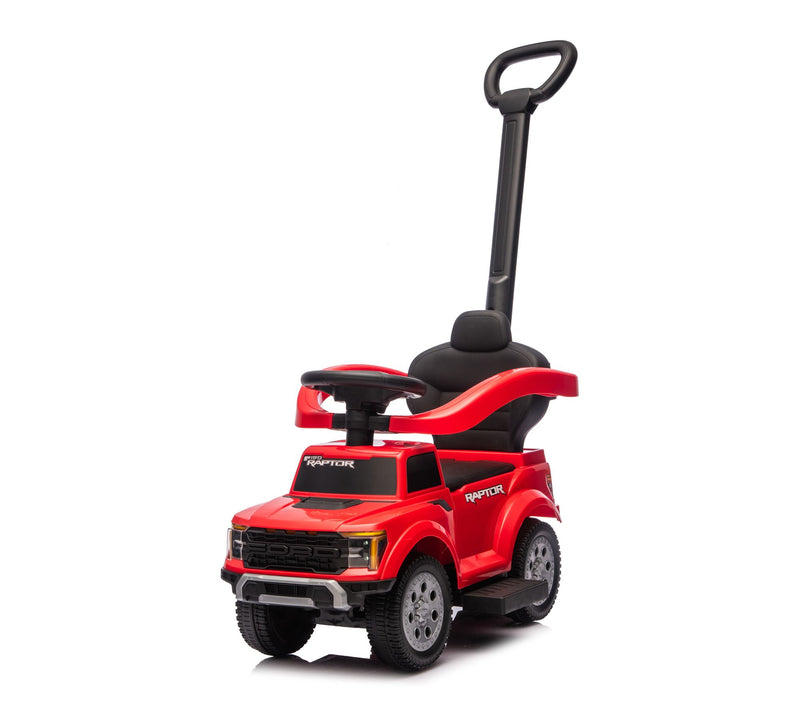 Freddo Ford Raptor 3 in 1 Push Ride On Toy Car — View 15