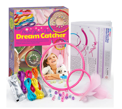 4M KidzMaker Make Your Own Dream Catcher DIY Craft Kit