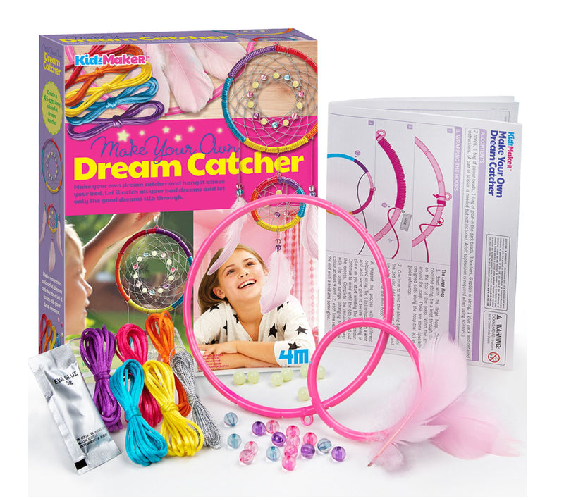 4M KidzMaker Make Your Own Dream Catcher DIY Craft Kit — View 9