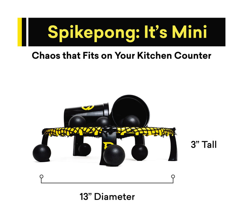 Spikeball Spikepong Mini Game Tabletop Indoor Party Game — View 4