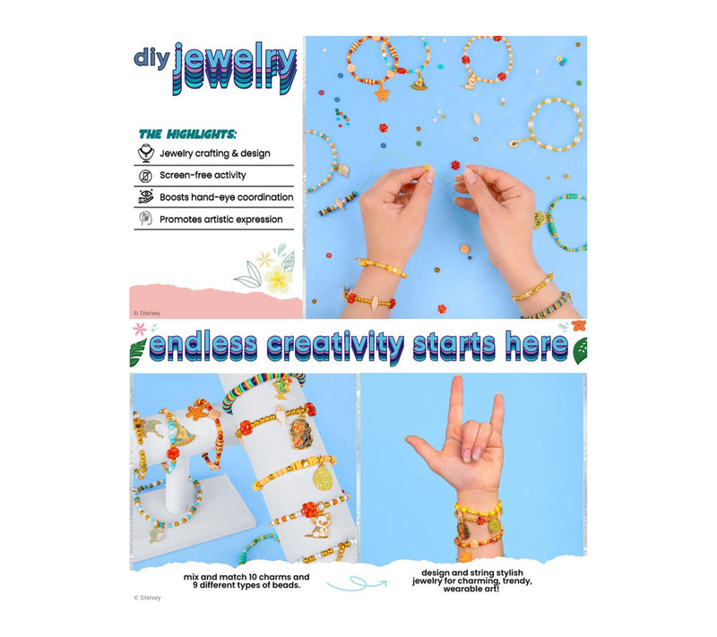Fashion Angels Disney Moana 2 Design and Wear Bracelet Kit — View 3