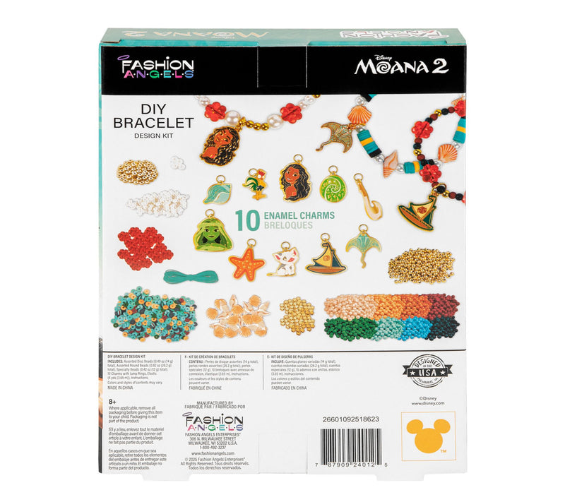 Fashion Angels Disney Moana 2 Design and Wear Bracelet Kit — View 4