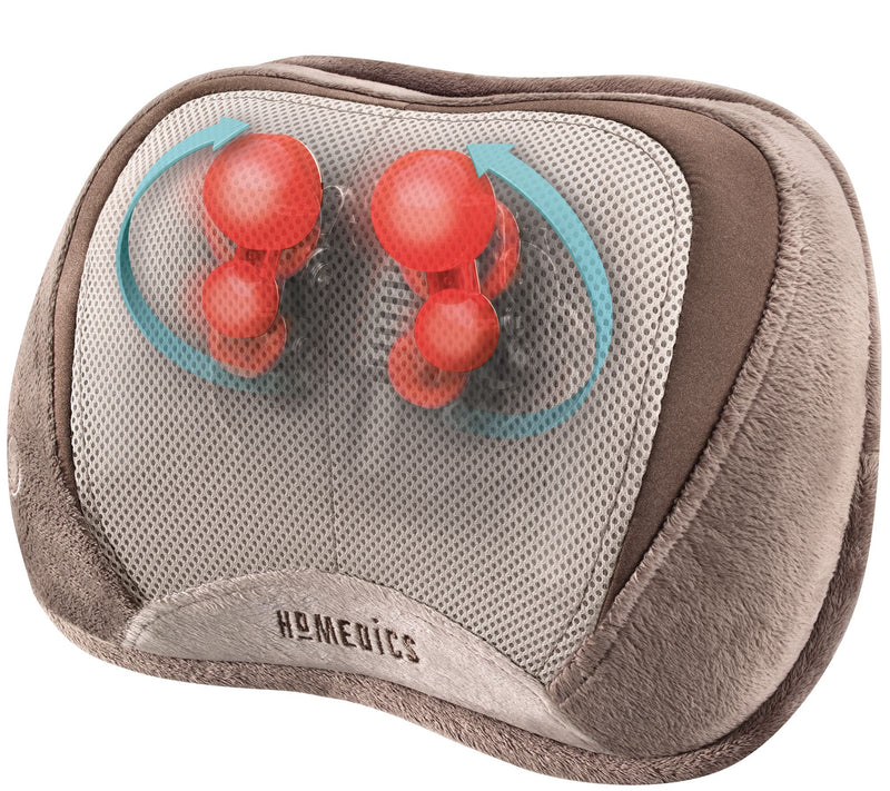 HoMedics 3D Shiatsu Select Massage Pillow withHeat — View 3