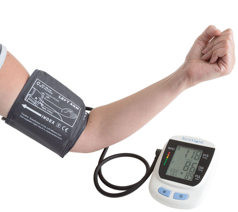 Bluestone Automatic Upper Arm Blood Pressure Monitor & Cuff — View 2