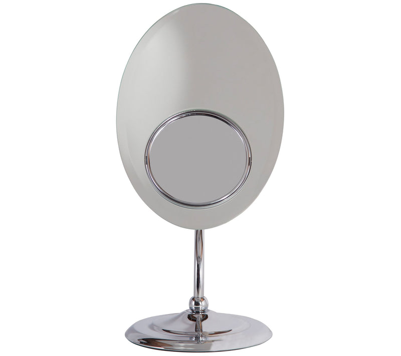 Zadro Oval Tri-Optics 1X, 3X and 8X Pedestal Vanity Mirror — Main view