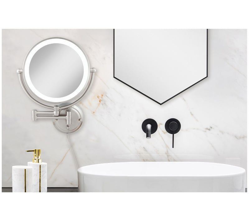Zadro Glamour Wall-Mount 1X/5X Mirror — View 5