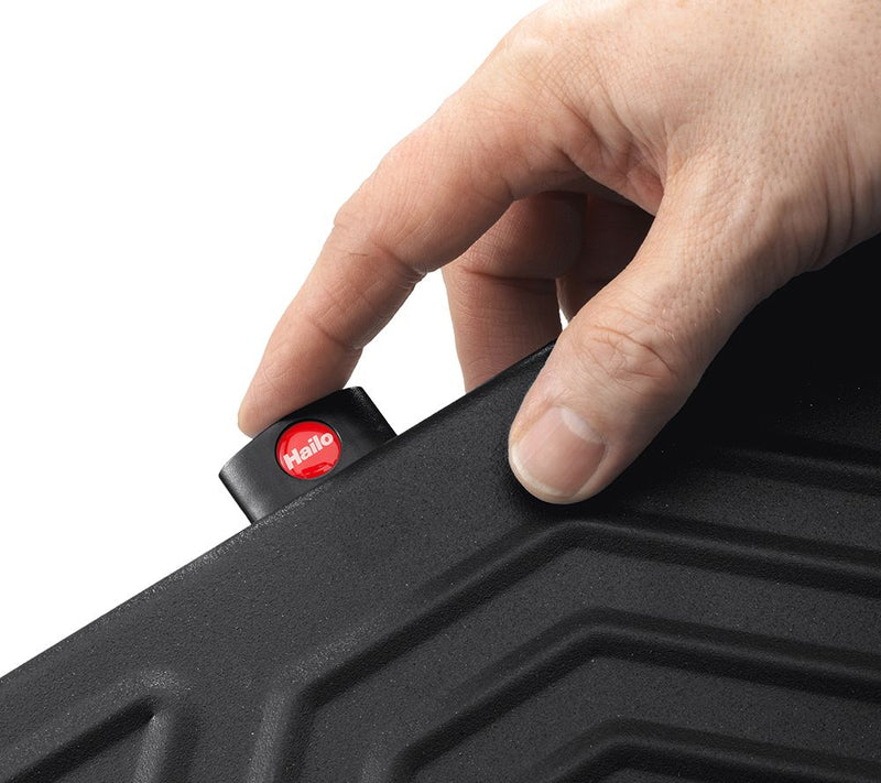 Hailo L100 TopLine 8-Step Aluminum Safety Stepadder — View 4