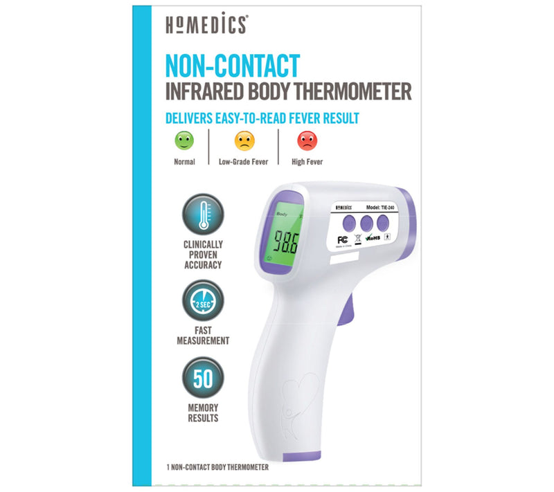 HoMedics Non-Contact Infrared Body Thermometer — View 5