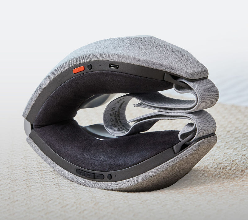 "As Is" Sharper Image Realtouch Massaging Eye Mask with Hot & Cold — View 4
