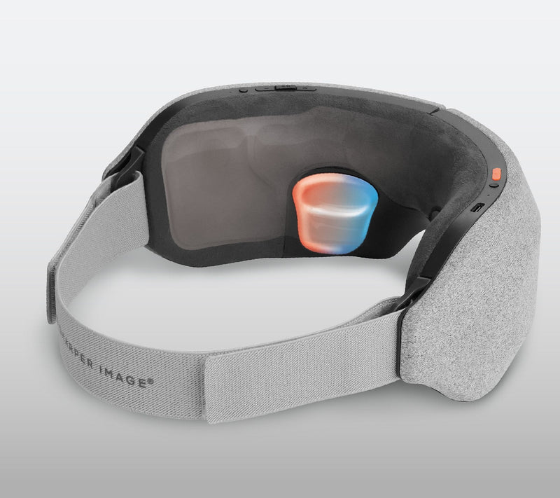 "As Is" Sharper Image Realtouch Massaging Eye Mask with Hot & Cold — View 3