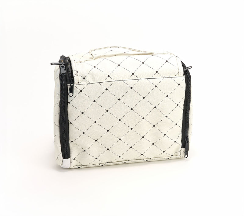 "As Is" Periea Deluxe Faux Leather Hanging Cosmetic Case — View 3