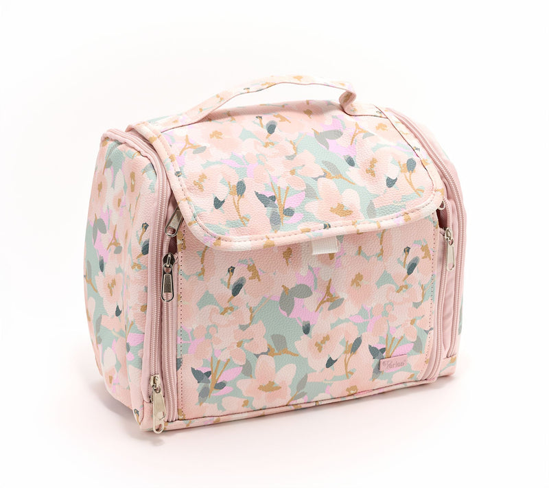 "As Is" Periea Deluxe Faux Leather Hanging Cosmetic Case — View 10