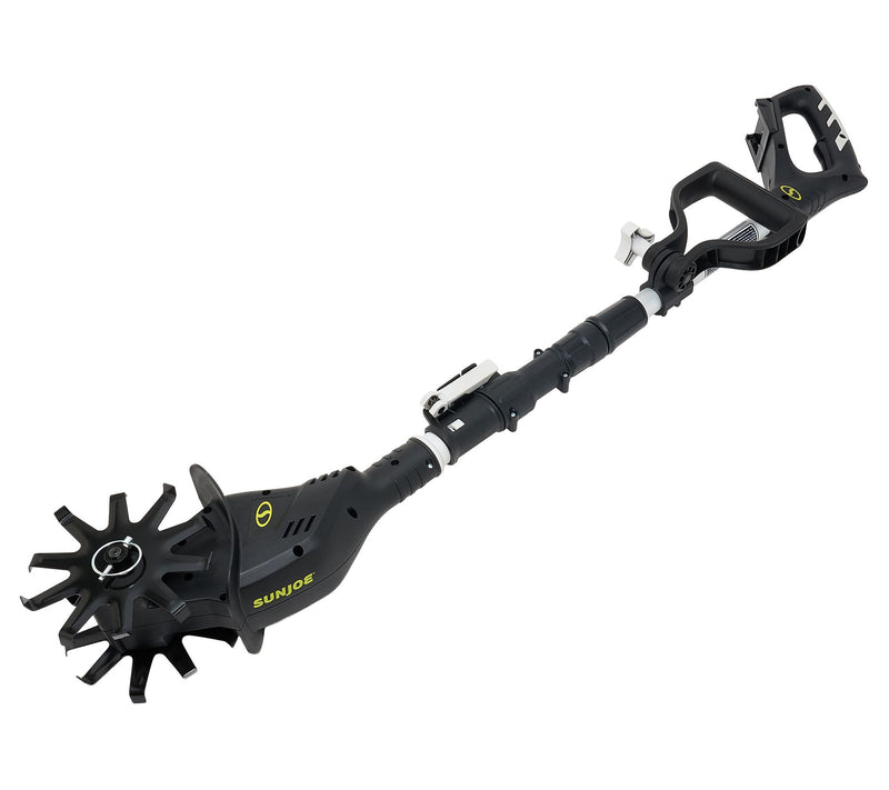 "As Is" Sun Joe 24v Twin Tine Tiller with 2.5AH Longer Run Battery — Main view