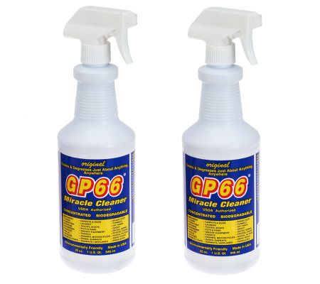 GP66 Set of 2 Super-Size Green Miracle Cleaner & Degreaser — Main view