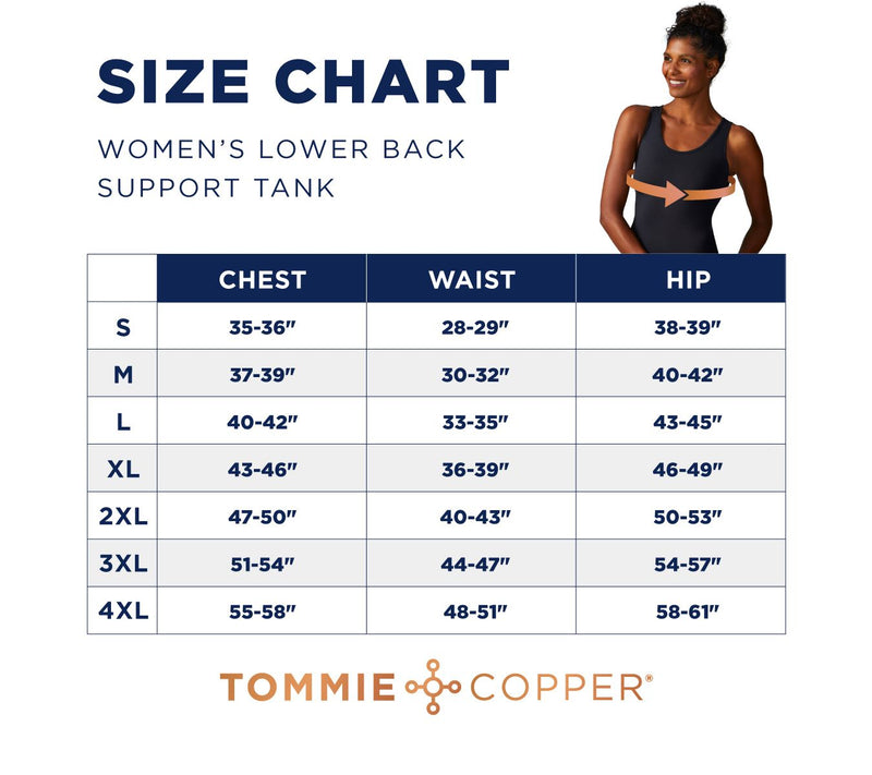 Tommie Copper Women's Lower Back Support Tank — View 21