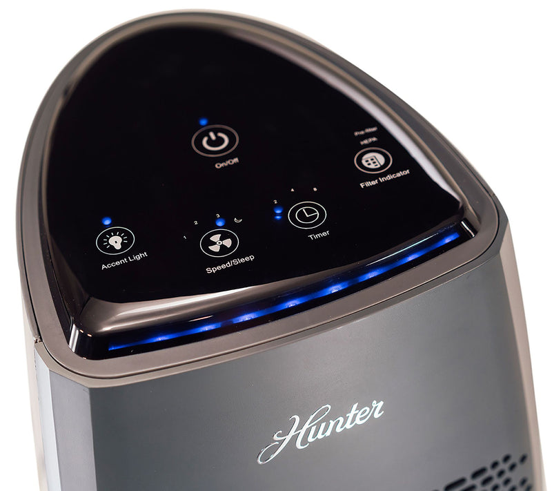 Hunter HP600 True HEPA Digital Tower Air Purifier — View 8