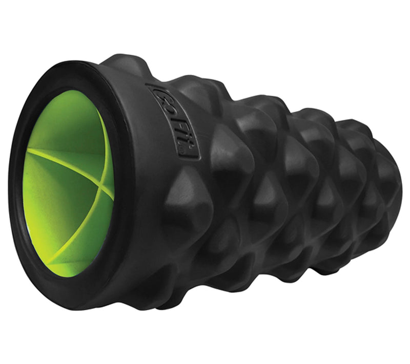 GoFit 13" Extreme Foam Roller Black — View 2