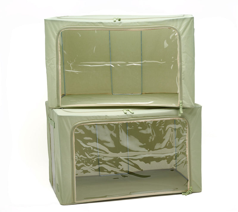 Periea Set of 2 Jumbo Collapsible Storage Boxes — View 61