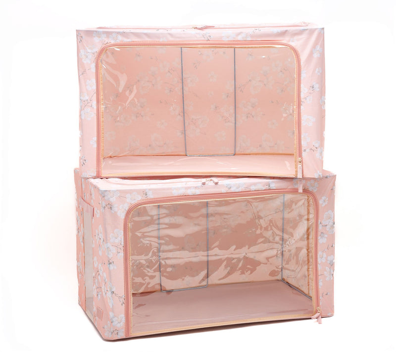 Periea Set of 2 Jumbo Collapsible Storage Boxes — View 63