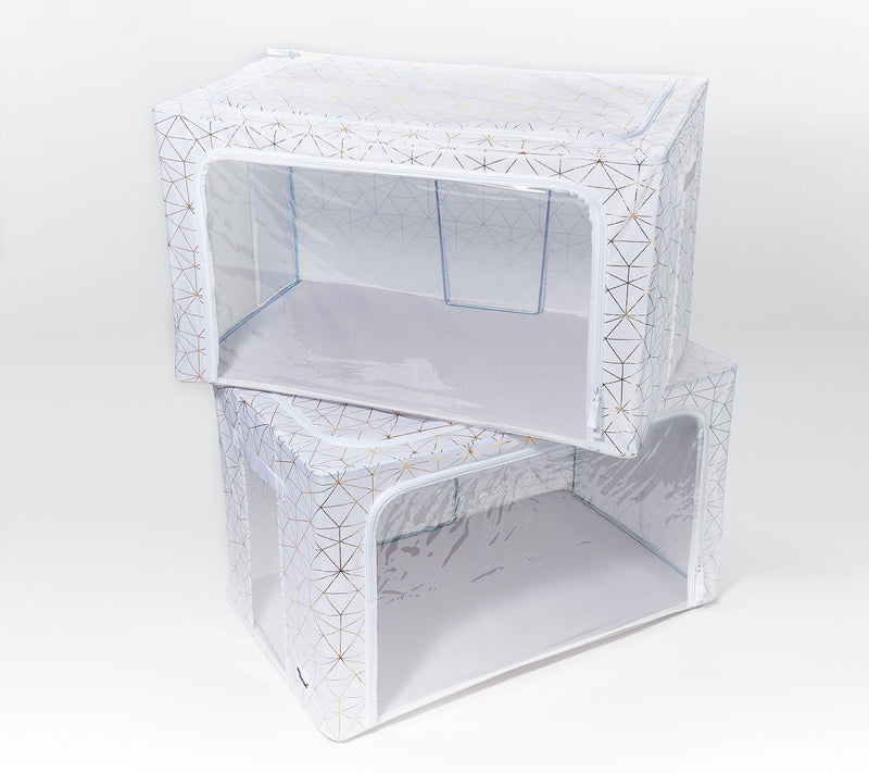 Periea Set of 2 Jumbo Collapsible Storage Boxes — View 16