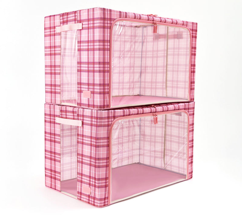 Periea Set of 2 Jumbo Collapsible Storage Boxes — View 71