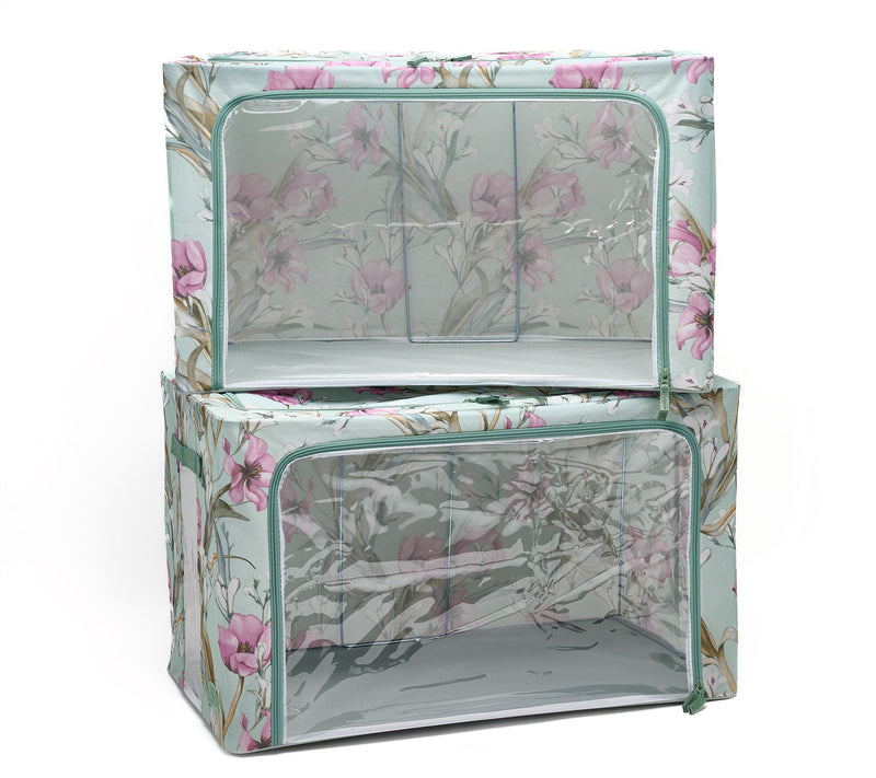 Periea Set of 2 Jumbo Collapsible Storage Boxes — View 74
