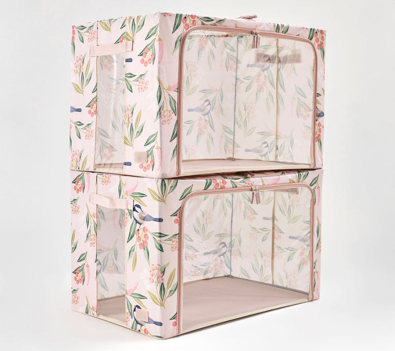 Periea Set of 2 Jumbo Collapsible Storage Boxes — View 77