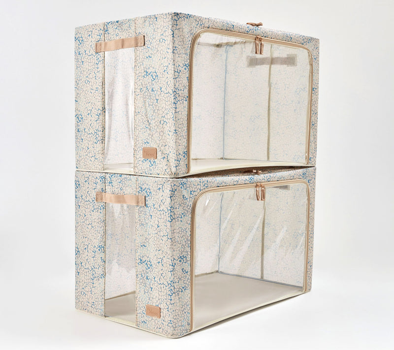 Periea Set of 2 Jumbo Collapsible Storage Boxes — View 78