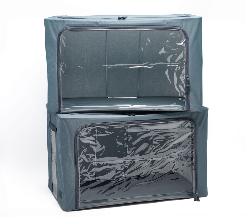 Periea Set of 2 Jumbo Collapsible Storage Boxes — View 11