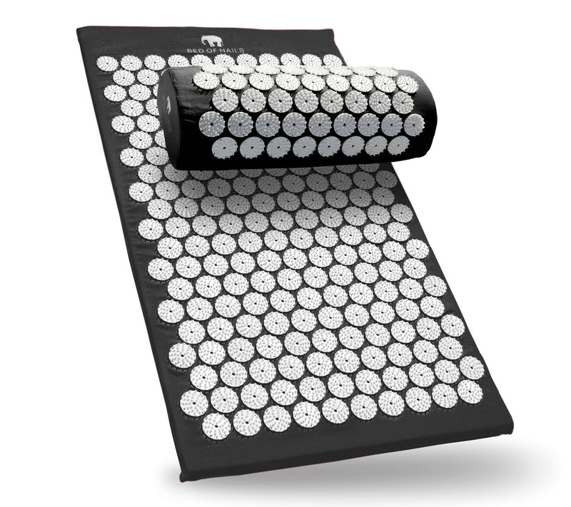 Bed of Nails Acupressure Pillow and Mat Set — View 7