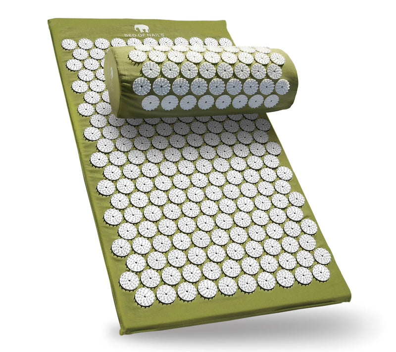 Bed of Nails Acupressure Pillow and Mat Set — View 5